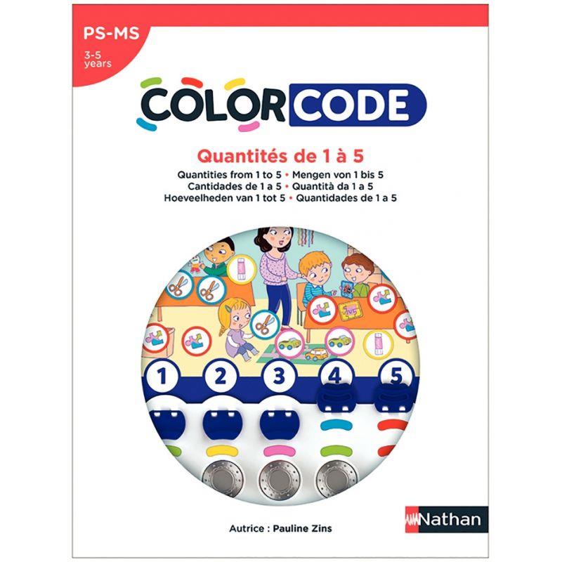 Image de  COLORCODE quantités de 1 à 5 