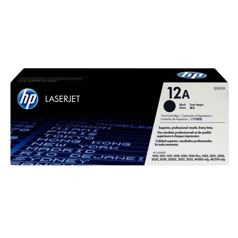 Image de  HP 12A toner noir authentique (Q2612A) 
