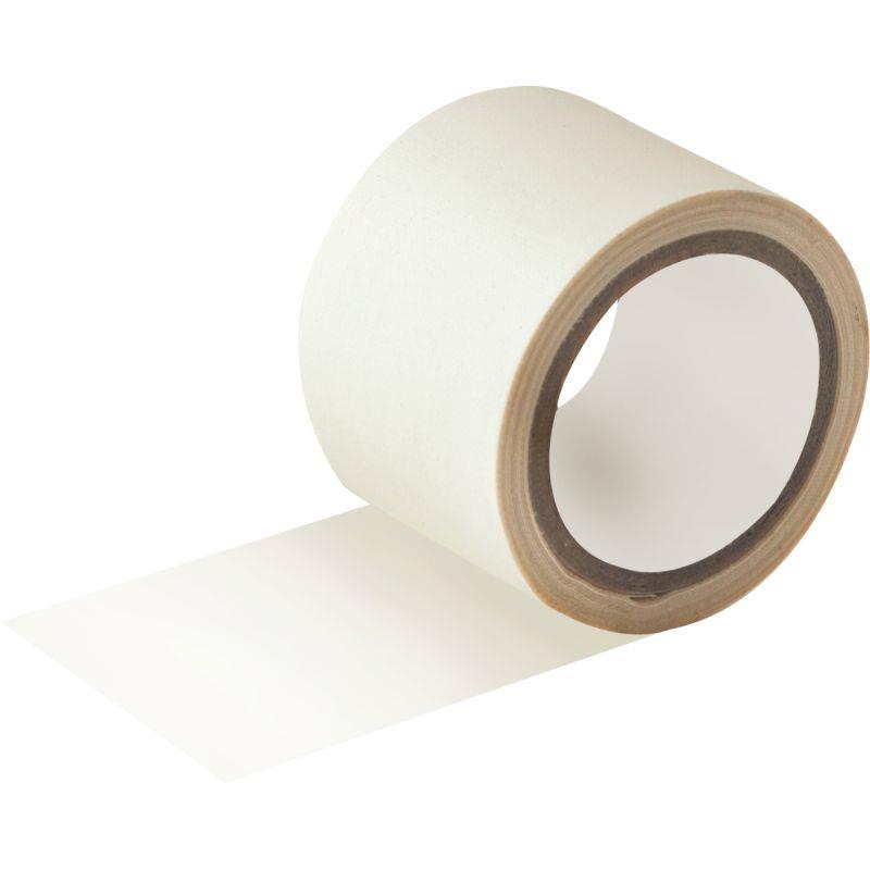 Image de  Rouleau adhésif toilé 50mmx25m coloris  blanc - Pour tous travaux de réparation et reliure 