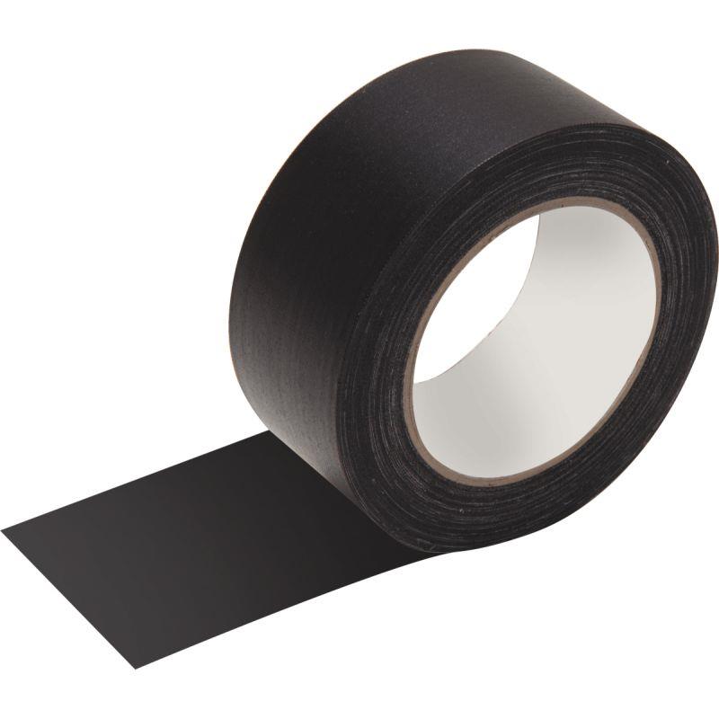 Image de  Rouleau adhésif toilé 50mmx25m coloris noir - Pour tous travaux de réparation et reliure 