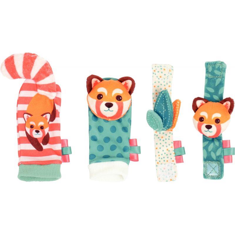 Image de  Coffret de 4 hochets pieds et mains 