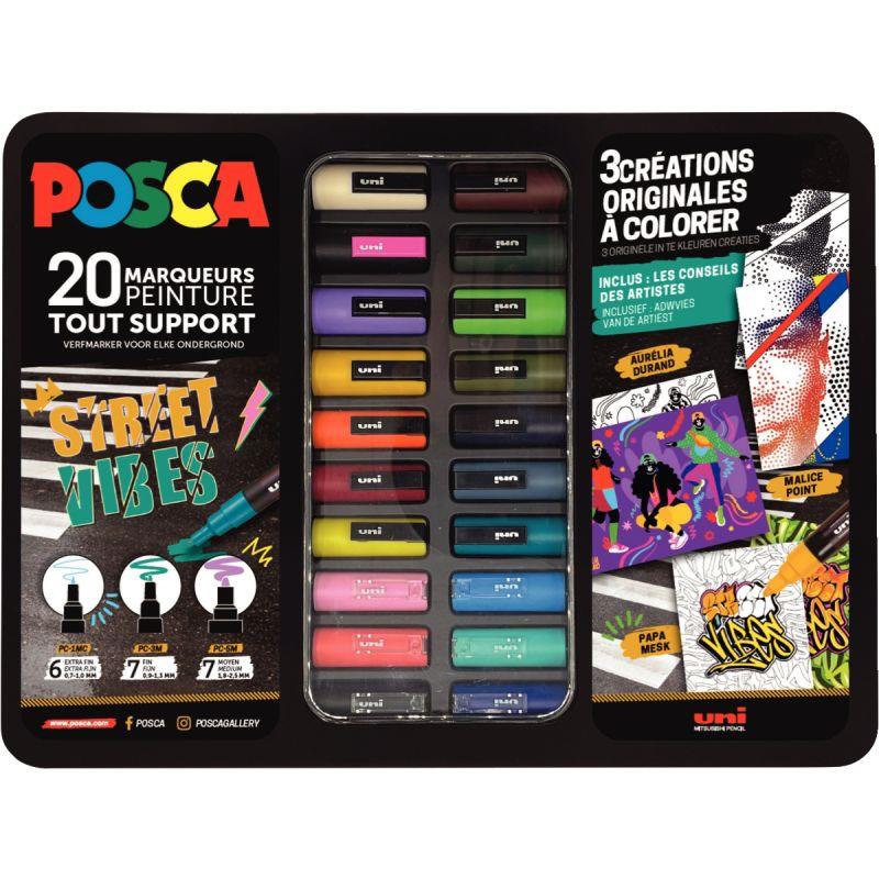 Image de  Mallette Posca Street Vibes 