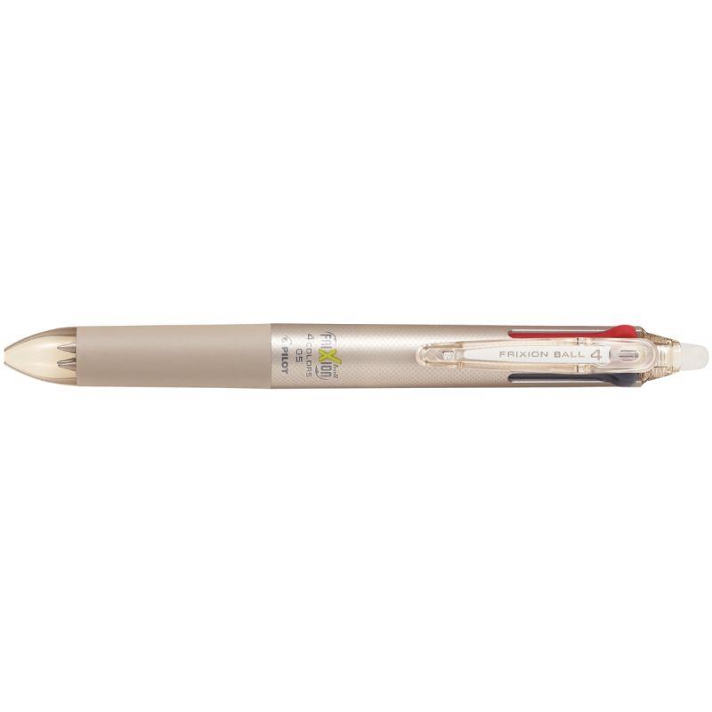 Image de  Stylo bille 4 couleurs Frixion Ball champagne 