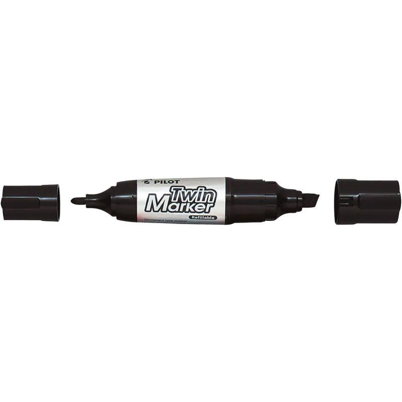 Image de  Marqueur permanent Twin Marker jumbo noir 