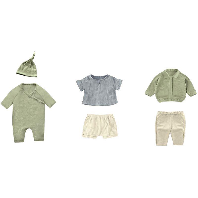 Image de  Lot de 3 tenues garçons pour poupées 30/32 cm 