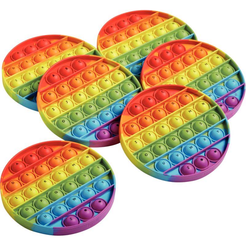 Image de  Lot de 6 pop it alphabet 