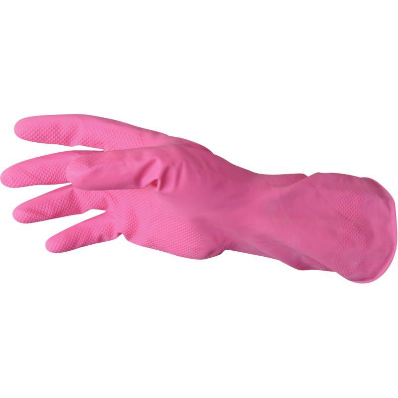 Image de  Paire de gants de ménage en latex taille 8 