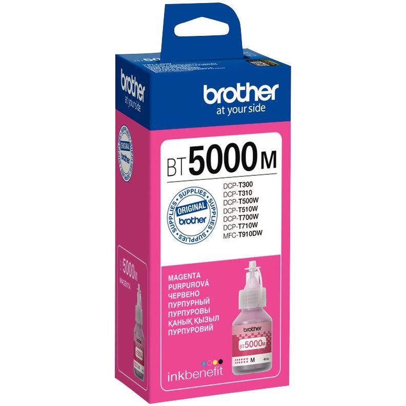 Image de  Brother BTC5000 bouteille jet d''encre magenta authentique (BTC5000M) 
