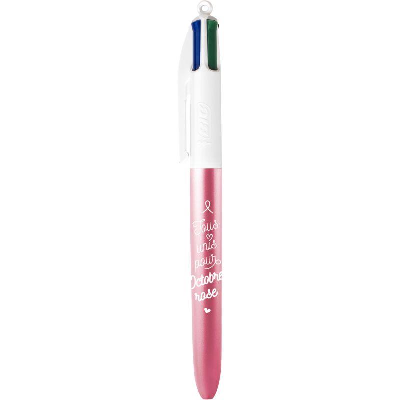 Image de  Stylo bille 4 couleurs Tous Unis 