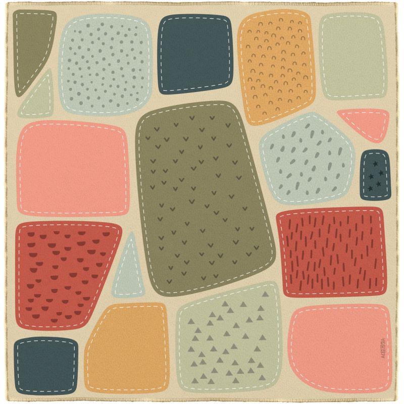Image de  Tapis de regroupement 200x200cm patchwork 