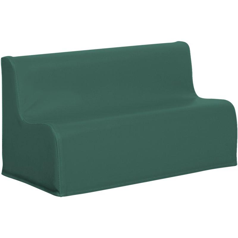 Image de  Canapé 2 places en PVC 17cm bleu 