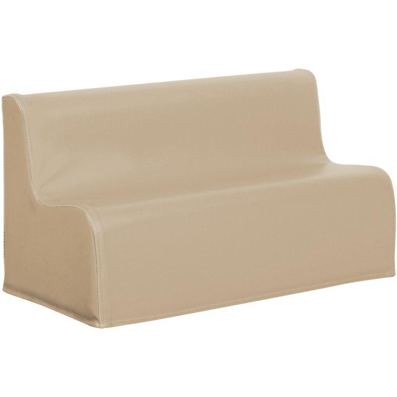 Image de  Canapé 2 places en PVC 17cm beige 
