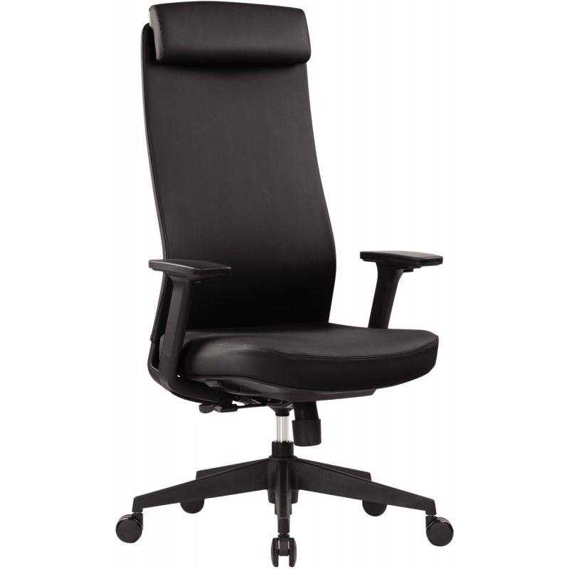 Image de  Fauteuil MTGA55X cuir noir 