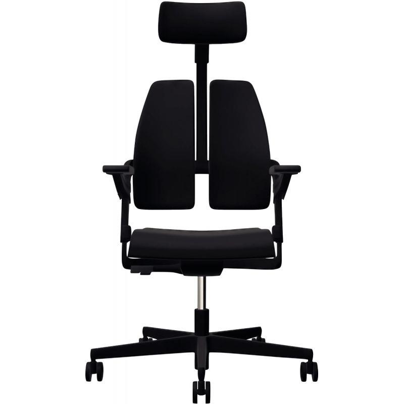 Image de  Fauteuil Xilium Duo Back noir 
