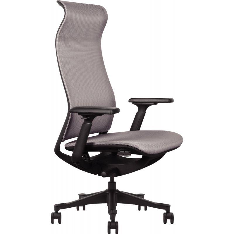 Image de  Fauteuil ergonomique Wave gris/structure noir 