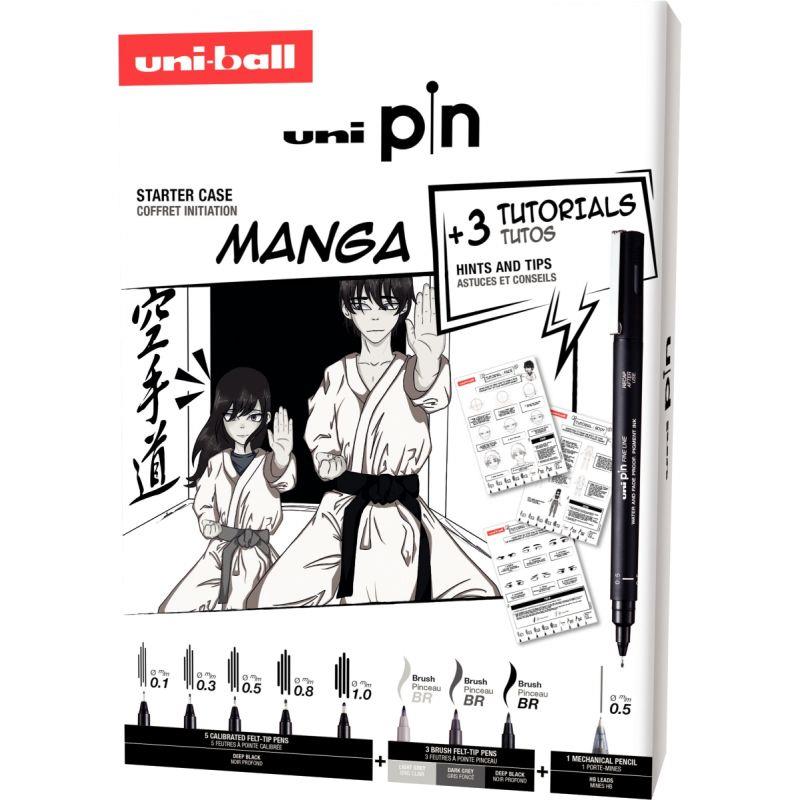 Image de  Coffret dessin Manga Uni-Ball 