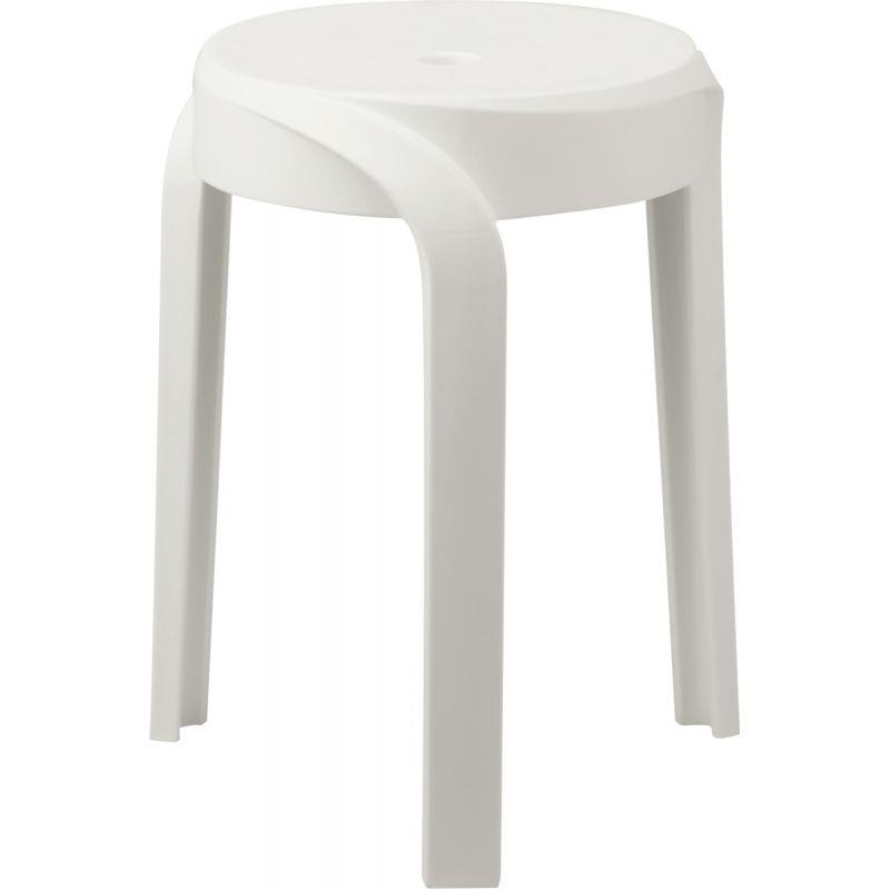 Image de  Tabouret Twist blanc 