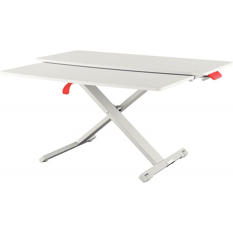 Image de  Station de travail assis/debout Leitz Ergo Cosy avec plateau coulissant 