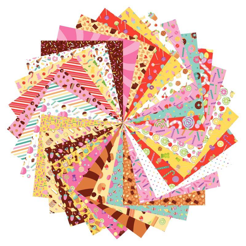 Image de  Pochette de 61 feuilles origami sweets 70grammes 