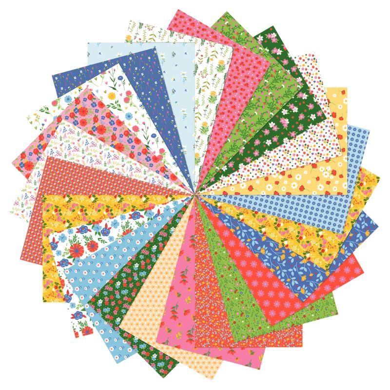 Image de  Pack de 96 feuilles dessin 80grammes motifs fleurs 