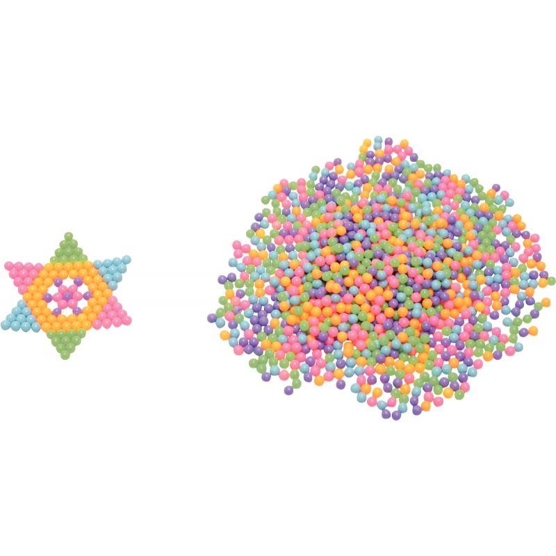 Image de  Sachet de 5000 aqua perles diamètre 5mm coloris fluo assortis 