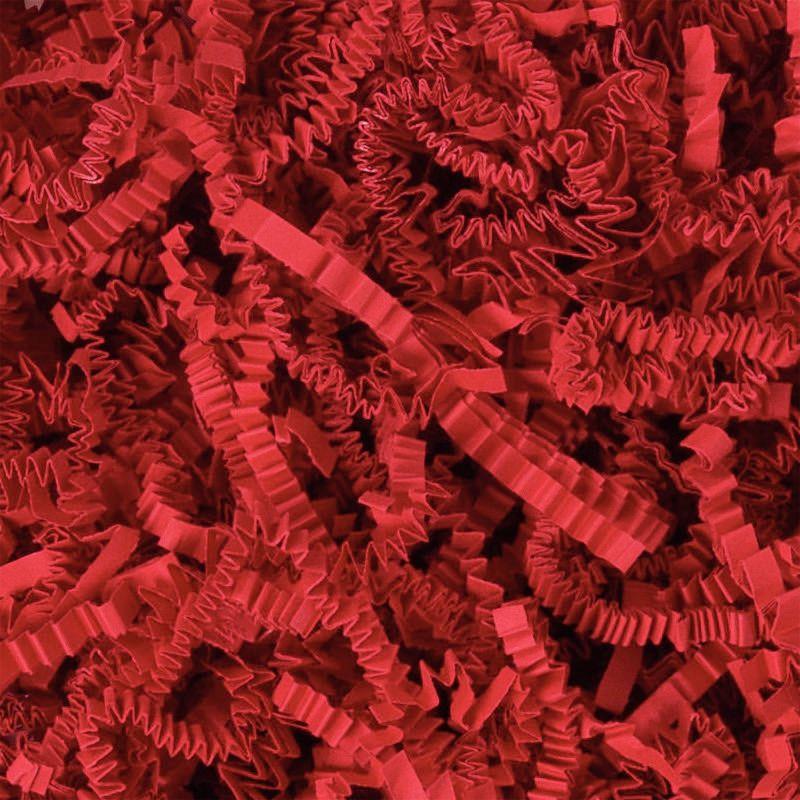 Image de  Frisure plissée kraft rouge 2.5 kg 