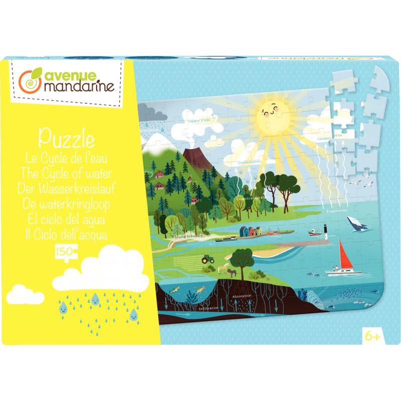 Image de  Puzzle 150 pièces, le cycle de l''eau 