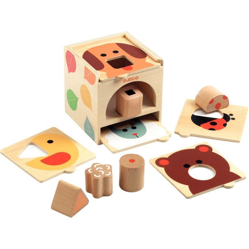Image de  Boite à formes Box Basic en bois 