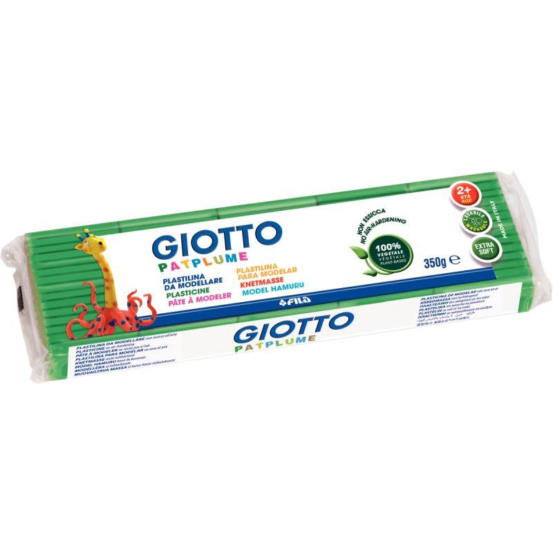 Image de  Pain de 350G de pâte à modeler Pat''Plume coloris vert clair 
