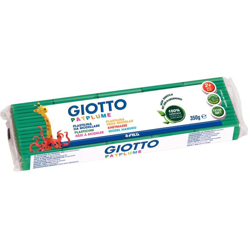 Image de  Pain de 350G de pâte à modeler Pat''Plume coloris vert foncé 