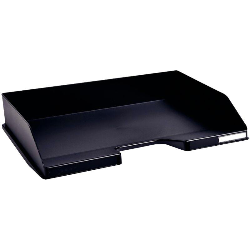 Image de  Corbeille à courrier à l''italienne ECOBLACK noire 