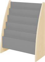 Image de  Bibliothèque 5 cases 72x92x33cm gris 