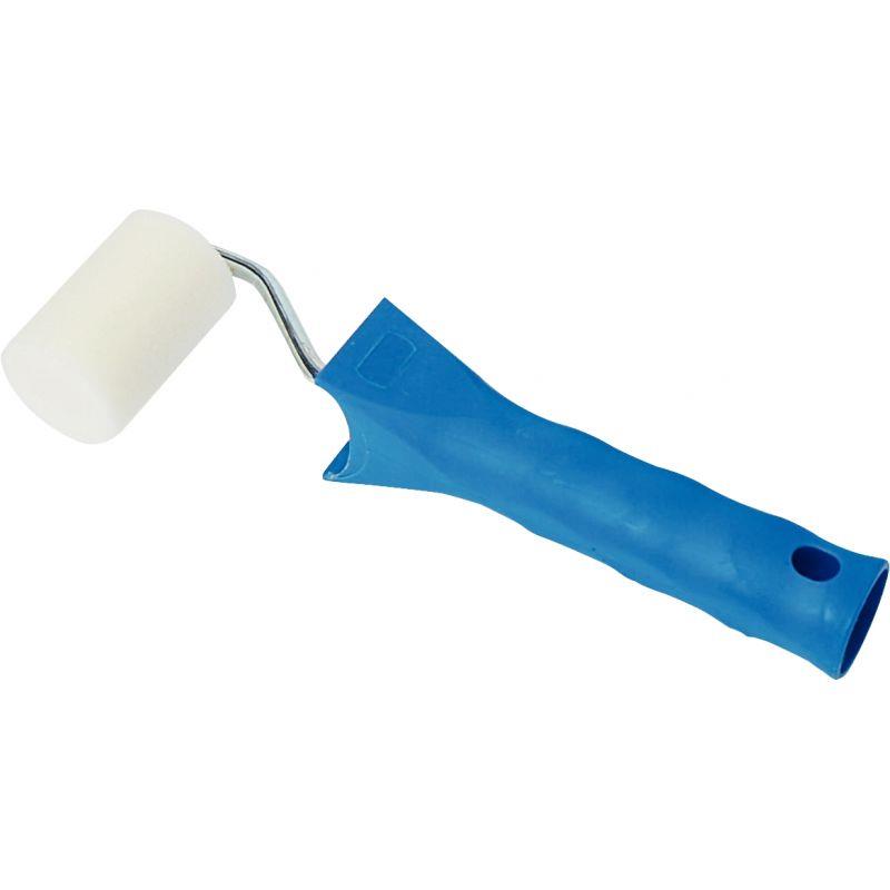 Image de  Paquet de 10 Rouleaux à peindre en mousse 50 mm avec poignée plastique et branche métal 