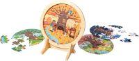 Image de  Puzzles en bois sur chevalet, les 4 saisons 