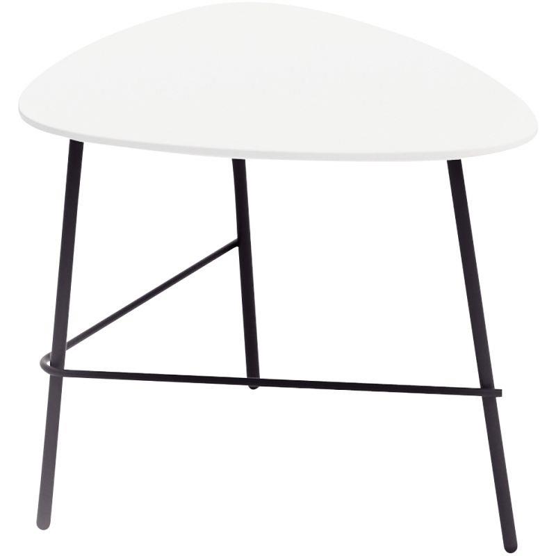 Image de  Table basse Galet blanc 