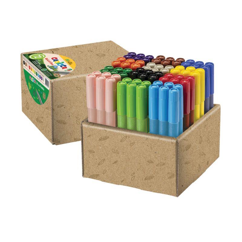 Image de  Pack de 72 feutres éco family jumbo 
