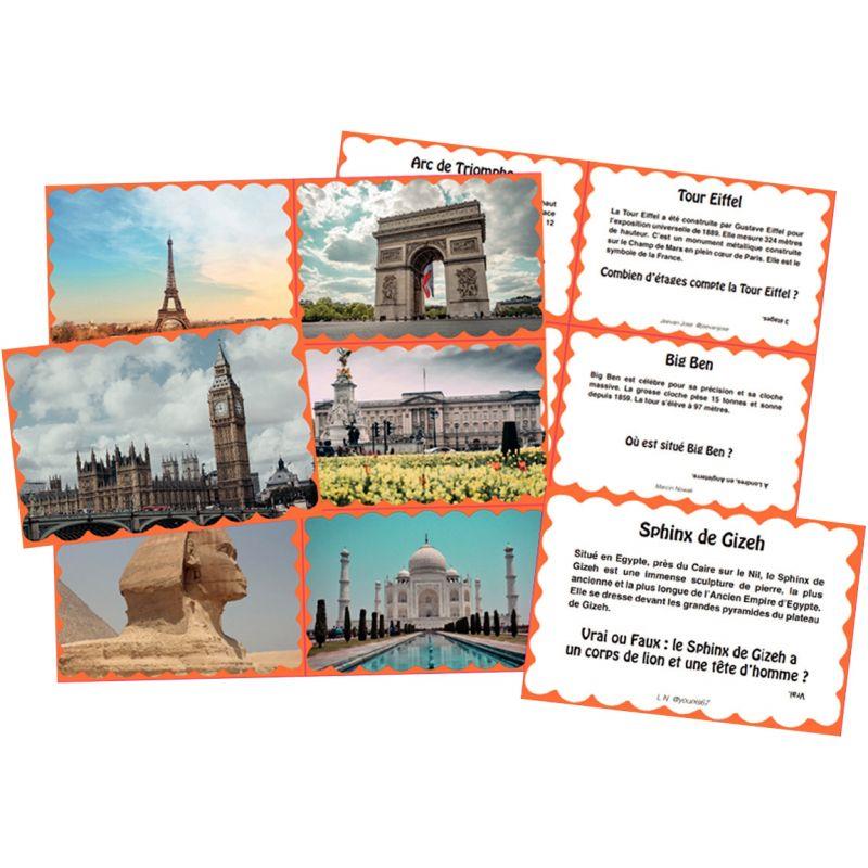 Image de  Lot 384 petites images monuments & paysages 
