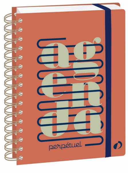 Image de  Agenda semainier perpétuel  21S Eterny graphic 
