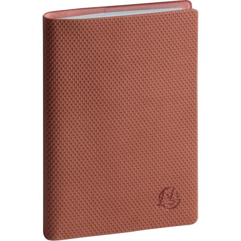 Image de  Agenda semainier Canvas 9x13cm Terracotta 
