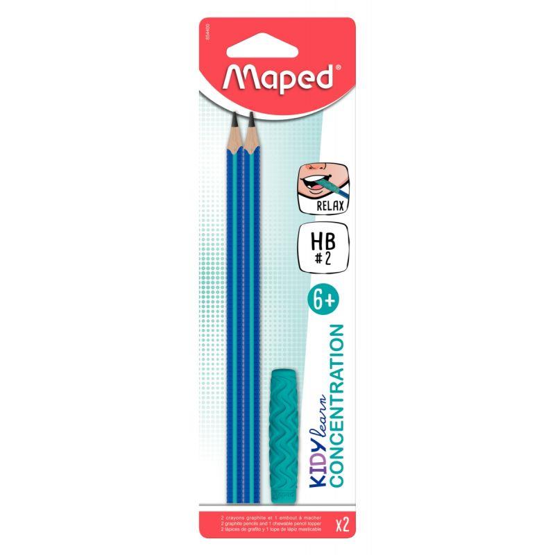 Image de  Blister de 2 crayons embout relax 