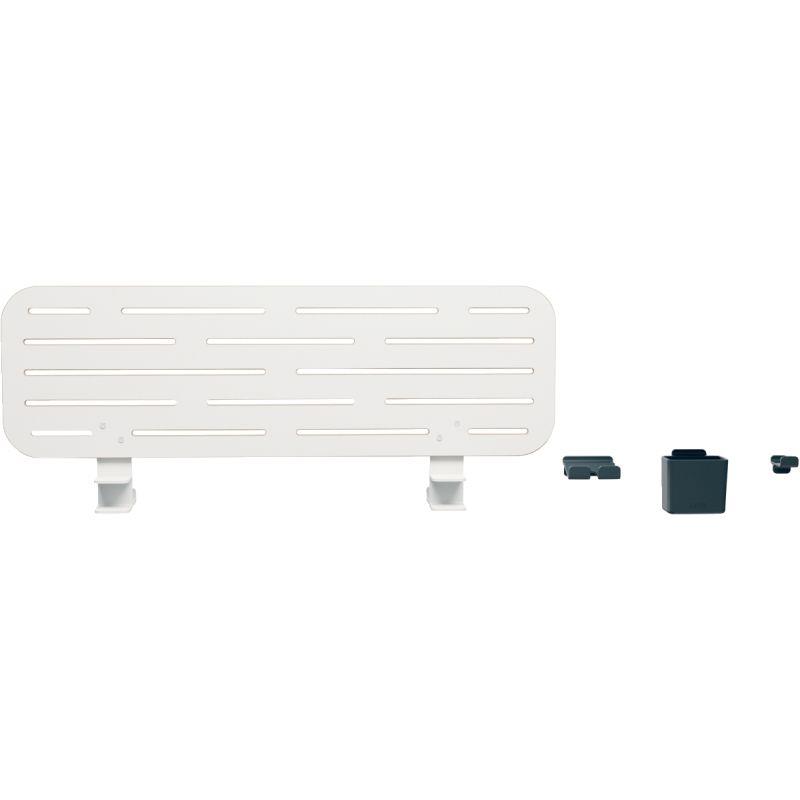 Image de  Organisateur de bureau brochable Ergo avec support pour PC portable gris clair 