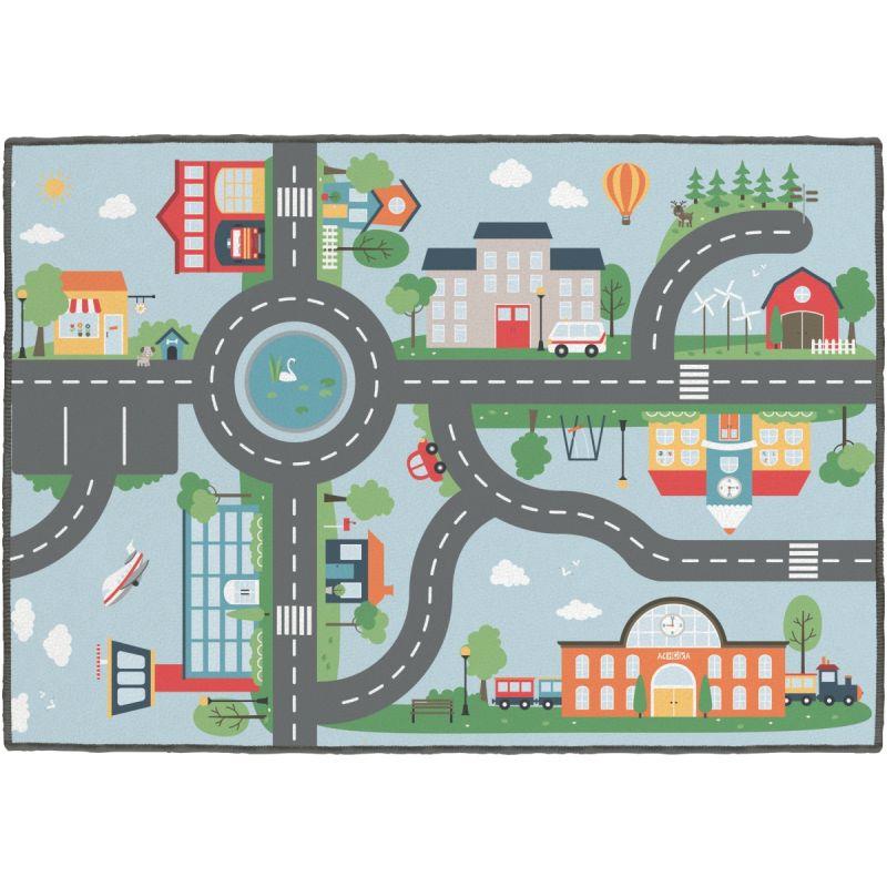 Image de  Lot de 2 tapis 95x133cm urbain 