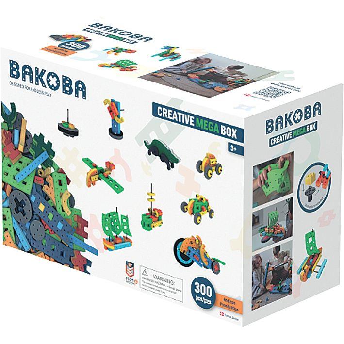 Ref. 57445, CREATIVE MEGA BOX BAKOBA, 300 pièces en mousse EVA, marque N.C