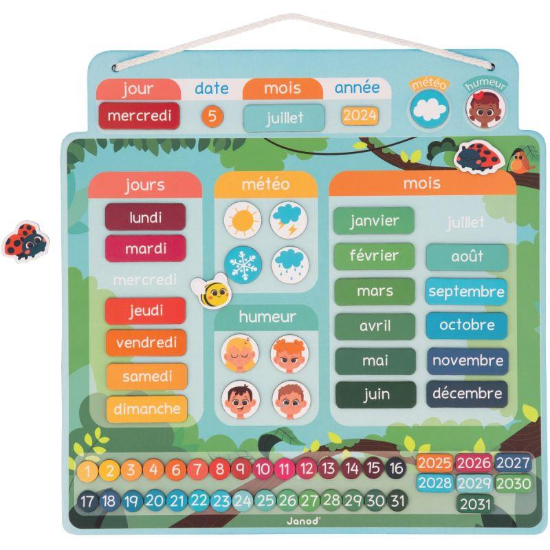 Image de  Calendrier magnétique français 
