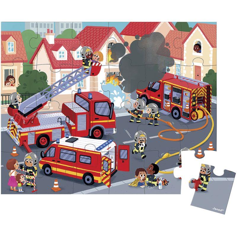Image de  Puzzle pompiers 24 pièces 
