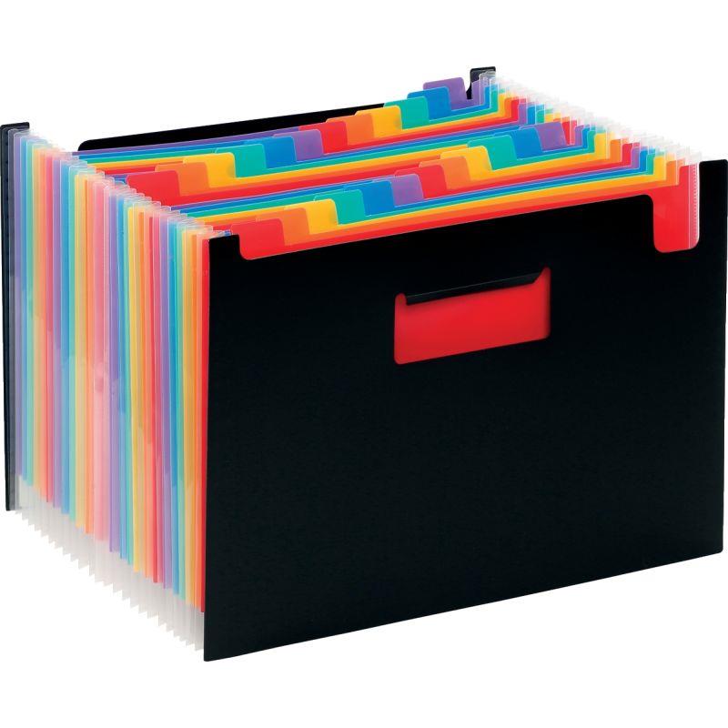 Image de  Trieur extensible en polypropylène RAINBOW CLASS, 24 compartiments 