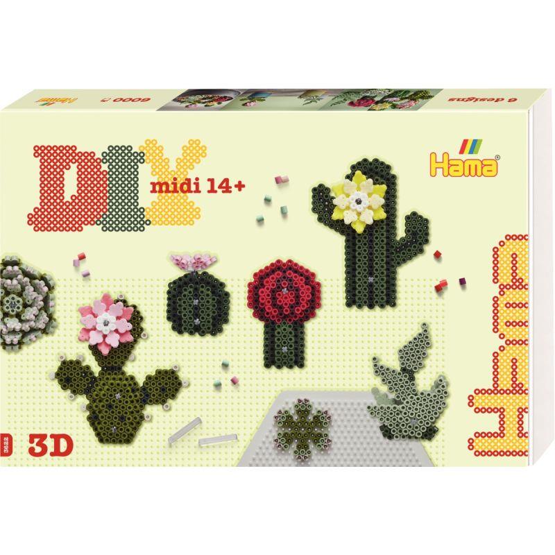 Image de  Boite hama art midi cactus 