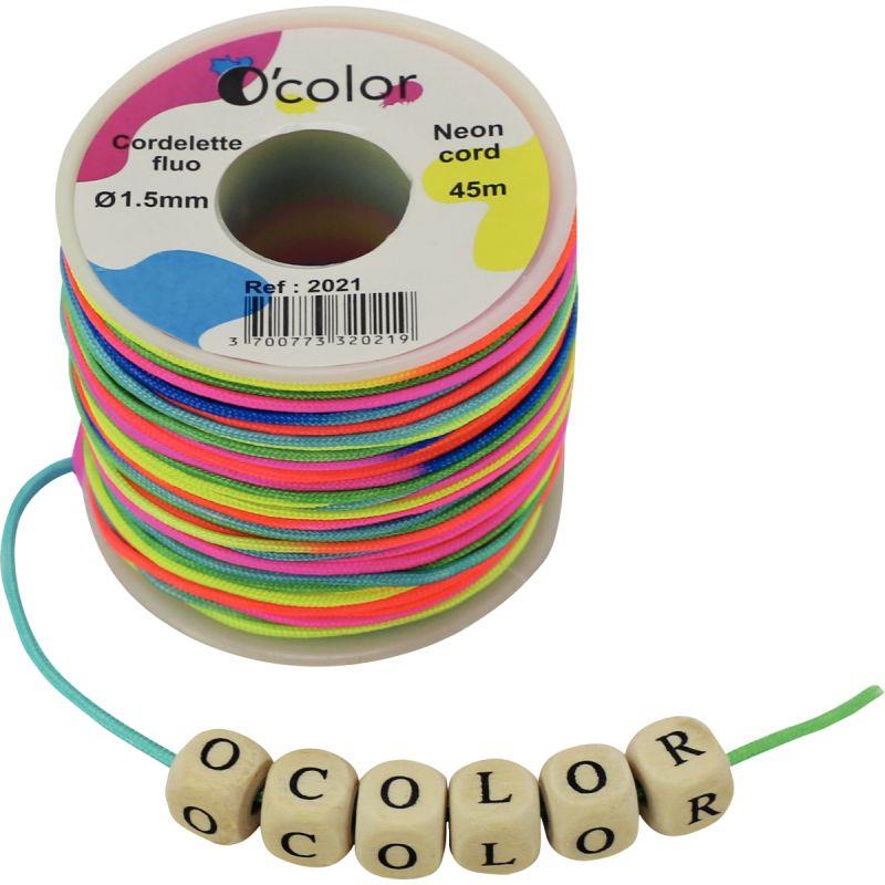 Image de  Bobine fil fluo 45mètres diamètre 1.5mm 