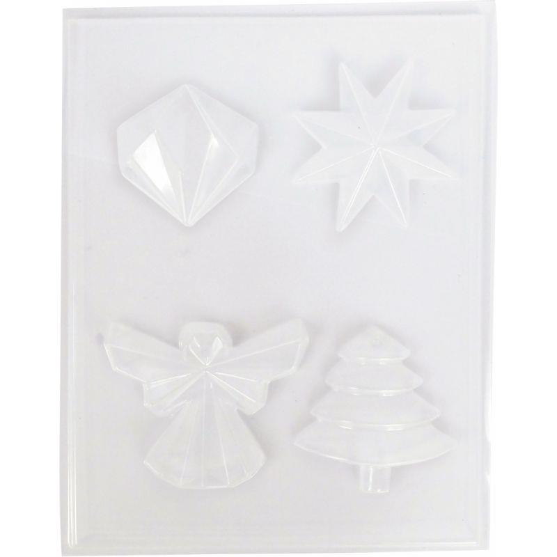 Image de  Moule thermoforme 4 formes de noel 