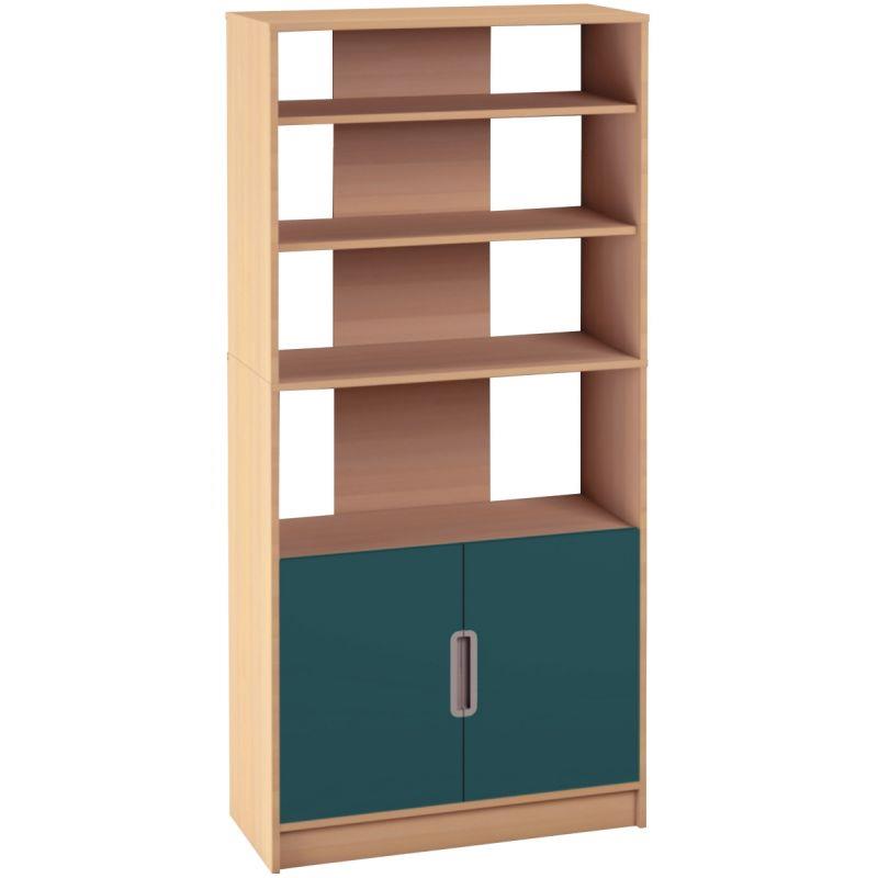 Image de  Lot de 2 portes basses bleues 